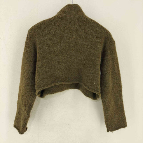 ザラ ZARA クロップド ハイネックニット レディース import:S