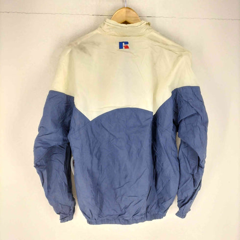 ラッセルアスレチック RUSSELL ATHLETIC ロゴ刺繍ナイロンジャケット メンズ JPN:M