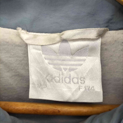 アディダスオリジナルス adidas Originals 80S~90S 銀タグ マルチカラーナイロントラックトップ メンズ import:M