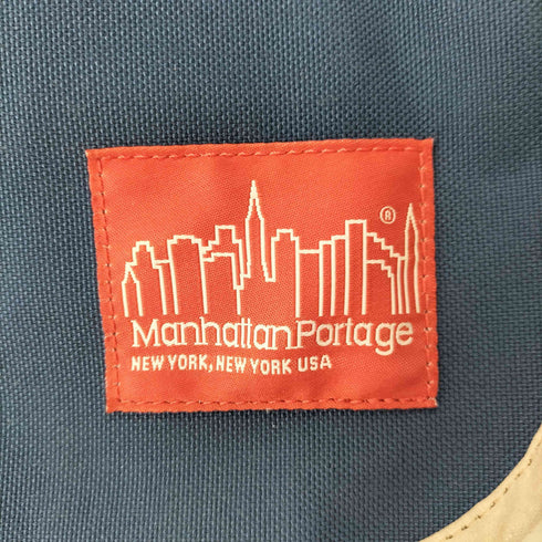 マンハッタンポーテージ Manhattan Portage レザー切替メッセンジャーバッグ メンズ