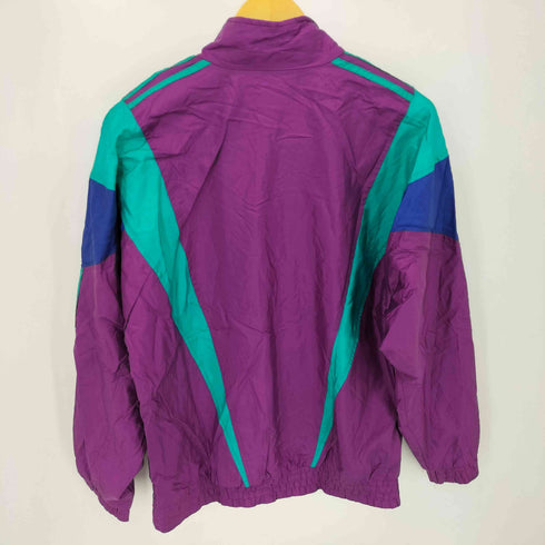 アディダスオリジナルス adidas Originals 80S~90S 銀タグ マルチカラーナイロントラックトップ メンズ import:S