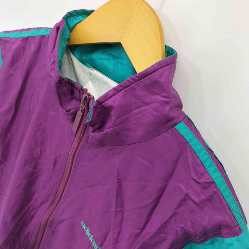 アディダスオリジナルス adidas Originals 80S~90S 銀タグ マルチカラーナイロントラックトップ メンズ import:S