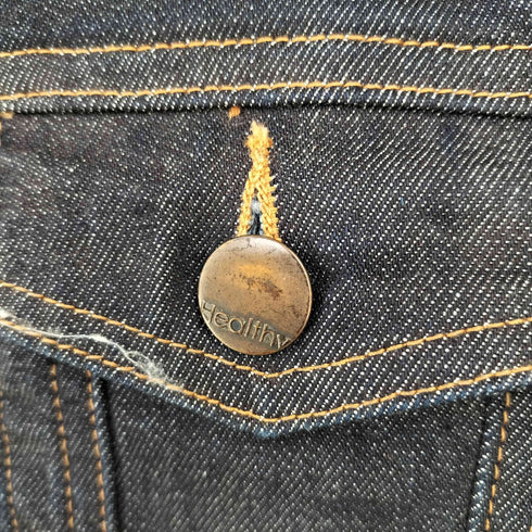ヘルシーデニム Healthy denim デニムジャケット メンズ S