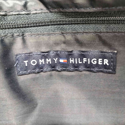 トミーヒルフィガー TOMMY HILFIGER ロゴプリントショルダーバッグ レディース