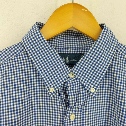 ラルフローレン RALPH LAUREN CLASSIC FIT ポニー刺繍 ボタンダウン ギンガムチェックシャツ メンズ XL