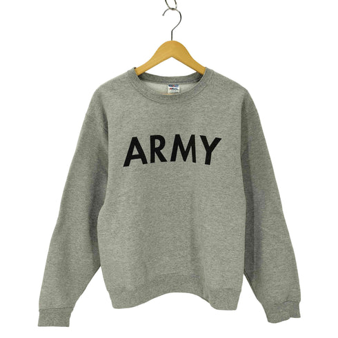 ジャージーズ JERZEES ARMY プリント クルーネックスウェット メンズ JPN:M