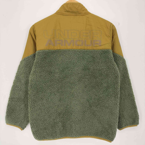 アンダーアーマー UNDER ARMOUR COLDGEAR バックロゴ 切替 フリースジャケット メンズ YLG