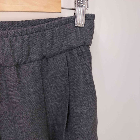 ギャルリーヴィー GALERIE VIE 24AW レーヨンウールデラヴェ 2タックギャザーパンツ レディース DE:36