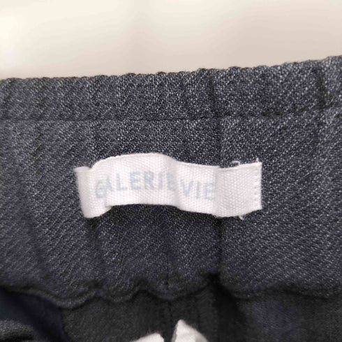 ギャルリーヴィー GALERIE VIE 24AW レーヨンウールデラヴェ 2タックギャザーパンツ レディース DE:36