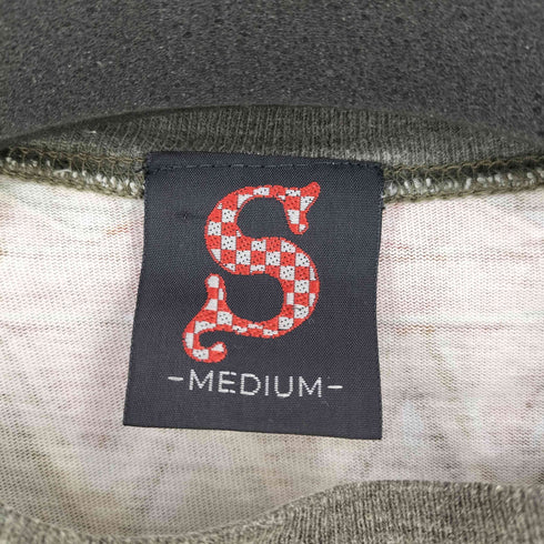SURF&SWEATS ネイティヴ ボーダー クルーネックTシャツ メンズ M