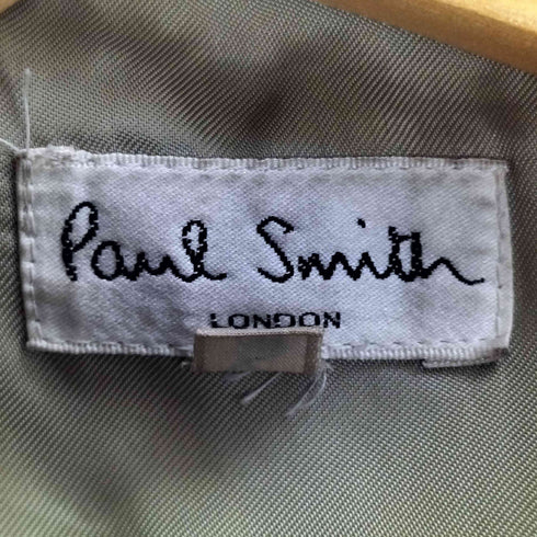ポールスミスロンドン Paul Smith LONDON 比翼 ウール アルパカ フーデッド コート メンズ import:M