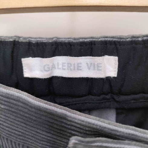 ギャルリーヴィー GALERIE VIE 23AW シャンカール コーデュロイ ストレートパンツ レディース DE:34
