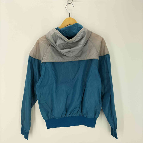 ナイキ NIKE 80s 紺タグ バイカラー フーデッドナイロンジャケット メンズ JPN:M