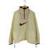 ナイキ NIKE 90S-00s 白タグ センタービッグスウッシュ ハーフジップ ナイロンジャケット メンズ JPN:XL