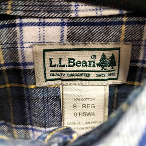 エルエルビーン L.L.Bean ボタンダウンチェックネルシャツ メンズ JPN:S