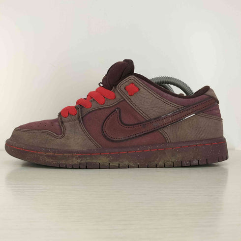 ナイキスケートボーディング NIKE SB Dunk Low PRM City of Love Burgundy ダンク ロー PRM シティ オブ ラブ バーガンディ メンズ JPN:26