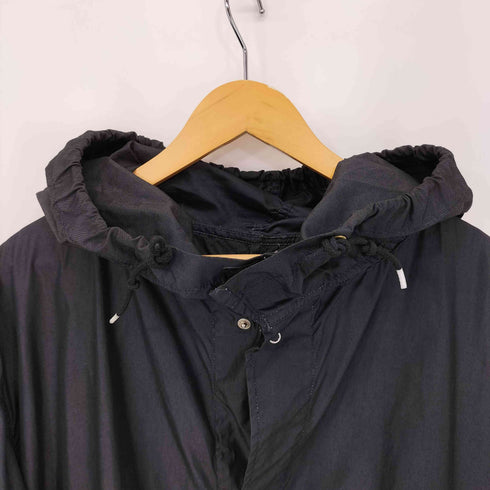 ユーエスアーミー U.S. ARMY 80S PARKA SNOW CAMOUFLAGE WHITE 後染めブラック スノーカモ パーカー メンズ import:M