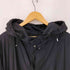 ユーエスアーミー U.S. ARMY 80S PARKA SNOW CAMOUFLAGE WHITE 後染めブラック スノーカモ パーカー メンズ import:M