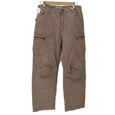 ティンバーランド Timberland 裏起毛ジップカーゴワークパンツ メンズ US:34-35