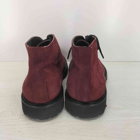 アラウンドザシューズ around the shoes イタリア製 スエード チャッカブーツ メンズ 41
