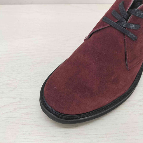 アラウンドザシューズ around the shoes イタリア製 スエード チャッカブーツ メンズ 41