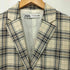 ザラ ZARA チェック柄 1B ショートテーラードジャケット レディース import:XS