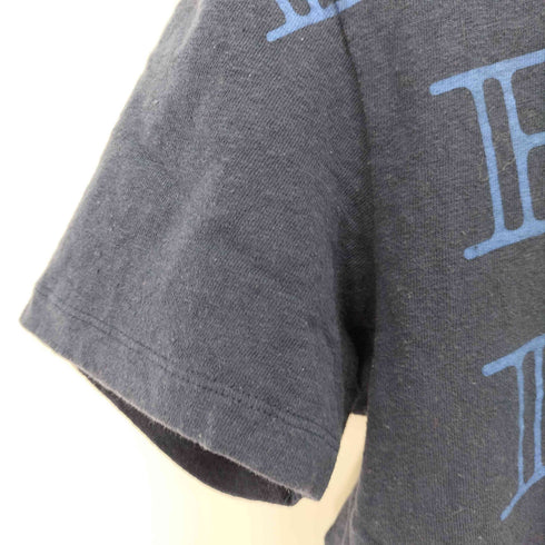 バーバリーブラックレーベル BURBERRY BLACK LABEL ロゴプリントTシャツ メンズ JPN:3