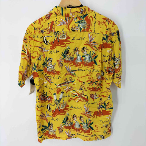 サンサーフ SUN SURF 開襟 S/S RAYON HAWAIIAN SHIRT メンズ import:M