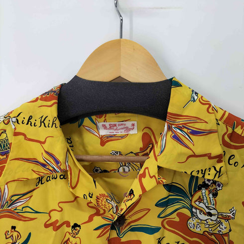 サンサーフ SUN SURF 開襟 S/S RAYON HAWAIIAN SHIRT メンズ import:M
