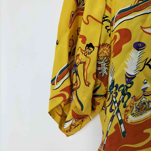 サンサーフ SUN SURF 開襟 S/S RAYON HAWAIIAN SHIRT メンズ import:M