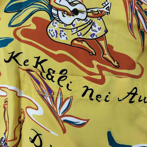サンサーフ SUN SURF 開襟 S/S RAYON HAWAIIAN SHIRT メンズ import:M