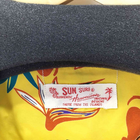 サンサーフ SUN SURF 開襟 S/S RAYON HAWAIIAN SHIRT メンズ import:M