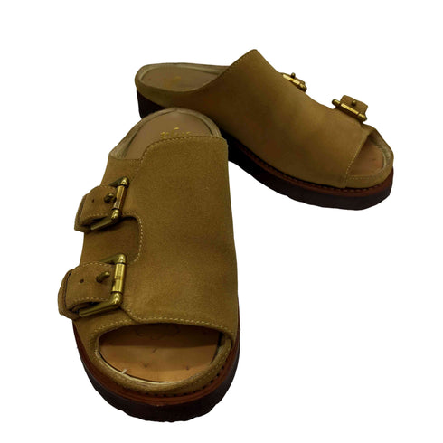ショセ CHAUSSER 別注 DOUBLE MONK SANDALS ダブルモンク ストラップ Vibramソール レディース JPN:M