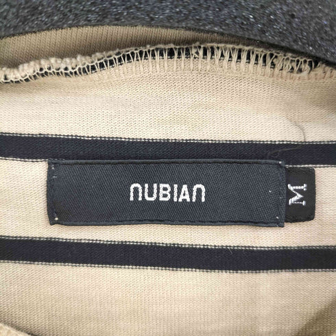ヌビアン NUBIAN ボーダーカットソー メンズ JPN:M