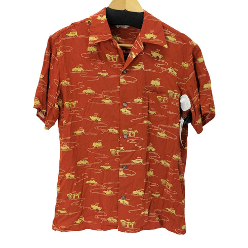 オルゲイユ ORGUEIL 開襟 S/S 総柄 レーヨンアロハシャツ メンズ 40