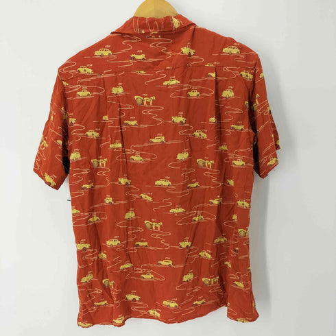 オルゲイユ ORGUEIL 開襟 S/S 総柄 レーヨンアロハシャツ メンズ 40