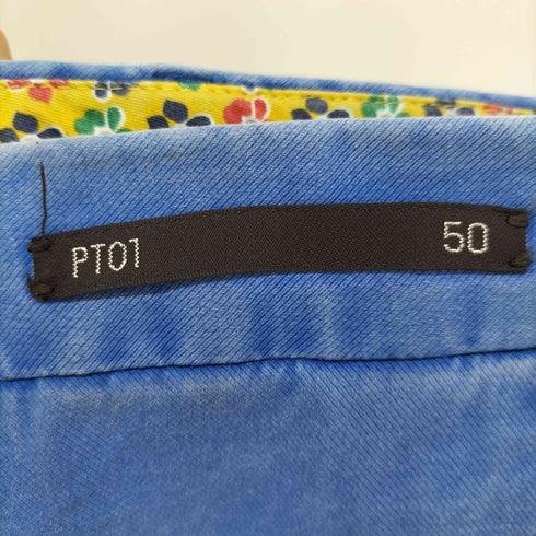 ピーティーゼロウーノ PT01 ストレッチチノスラックスパンツ メンズ EUR:50