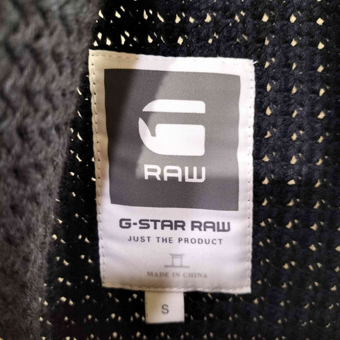 ジースターロー G-STAR RAW ショールカラーカーディガン メンズ S