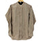 ベラフォンテ belafonte ストライプノーカラーL/Sシャツ メンズ JPN:M