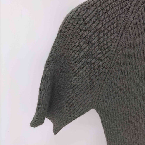 シーケーカルバンクライン ck Calvin Klein タートルネック半袖ニットセーター レディース JPN:S