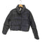 ザラ ZARA フェイクレザー中綿ジャケット レディース import:M