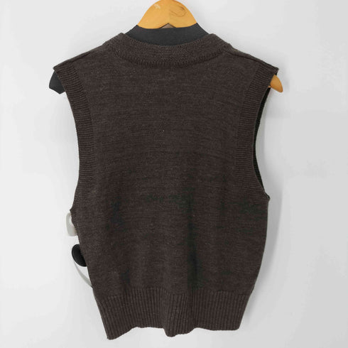 ベラフォンテ belafonte RAGTIME CIVILIAN CROSS KNIT VEST SQUARE NECK メンズ