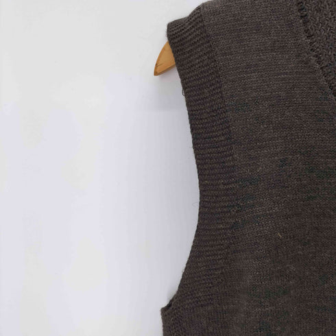 ベラフォンテ belafonte RAGTIME CIVILIAN CROSS KNIT VEST SQUARE NECK メンズ