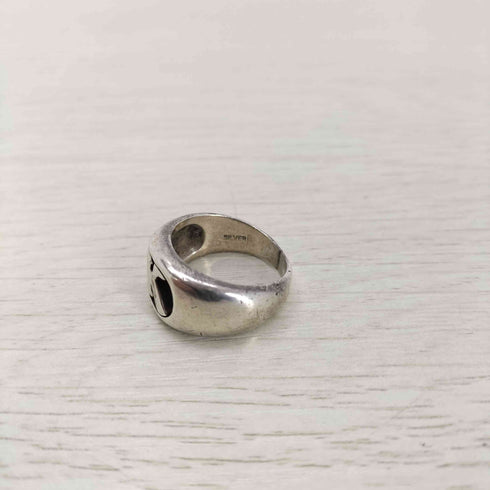 STAR JEWELY 925刻印 K イニシャルリング メンズ