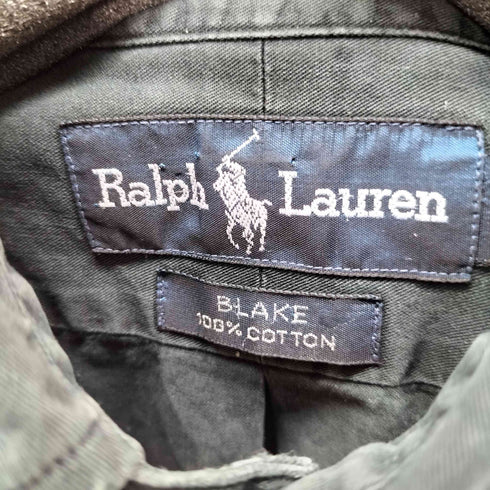 ラルフローレン RALPH LAUREN BLAKE スモールポニー刺繍 BD L/S シャツ メンズ import:L