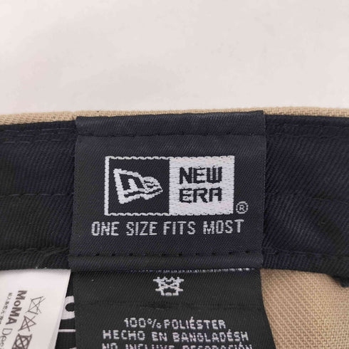 ニューエラ NEW ERA NY ヤンキースキャップ キャメル MoMA Edition メンズ