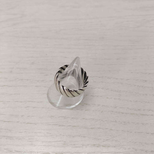 XOLO JEWELRY 925刻印 Wide Rope Ring メンズ
