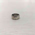 XOLO JEWELRY 925刻印 Wide Rope Ring メンズ