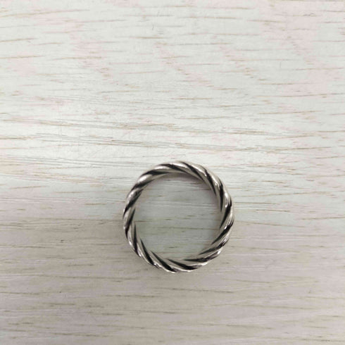 XOLO JEWELRY 925刻印 Wide Rope Ring メンズ
