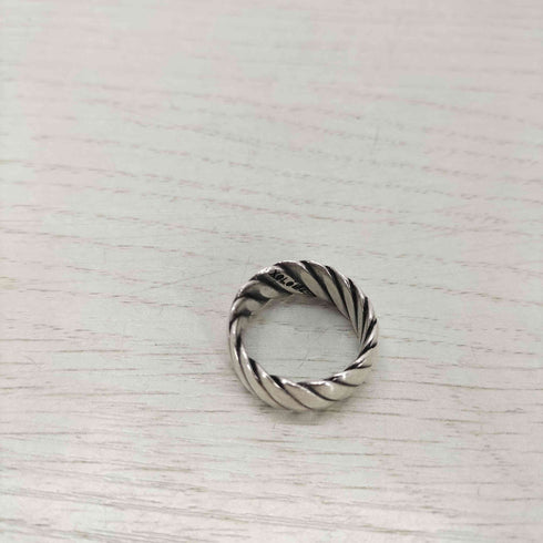 XOLO JEWELRY 925刻印 Wide Rope Ring メンズ